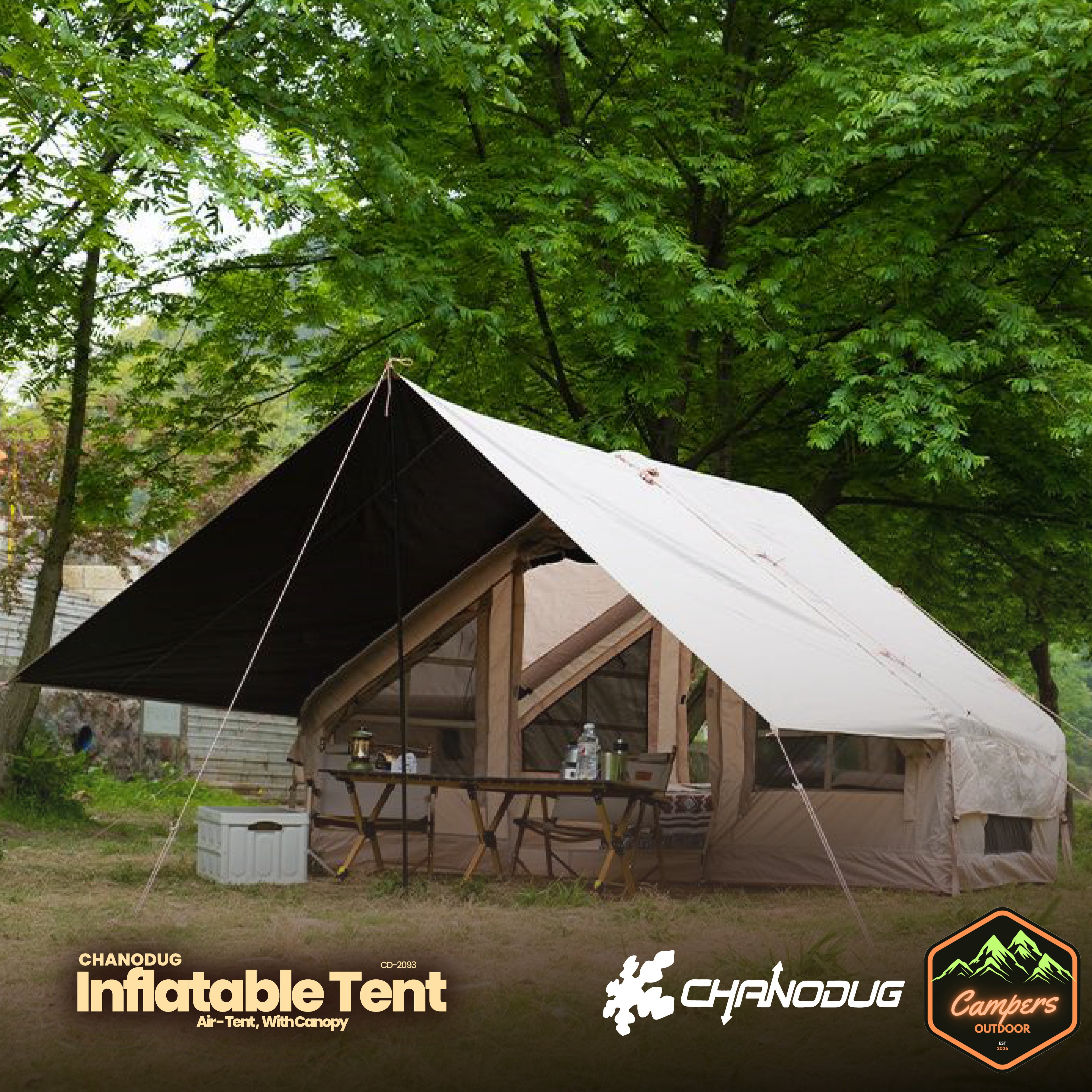 CHANODUG CD-2093 Inflatable Tent with Canopy
